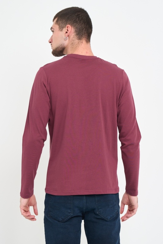 Lee Cooper - Tricou barbat cu maneca lunga cu logo - Img 5