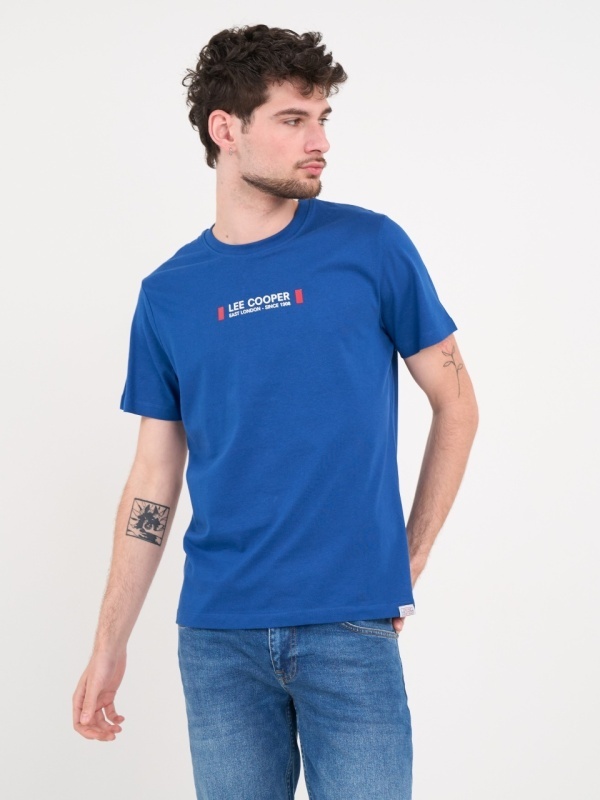 Lee Cooper - Tricou barbat cu maneca scurta si detalii logo - Img 6
