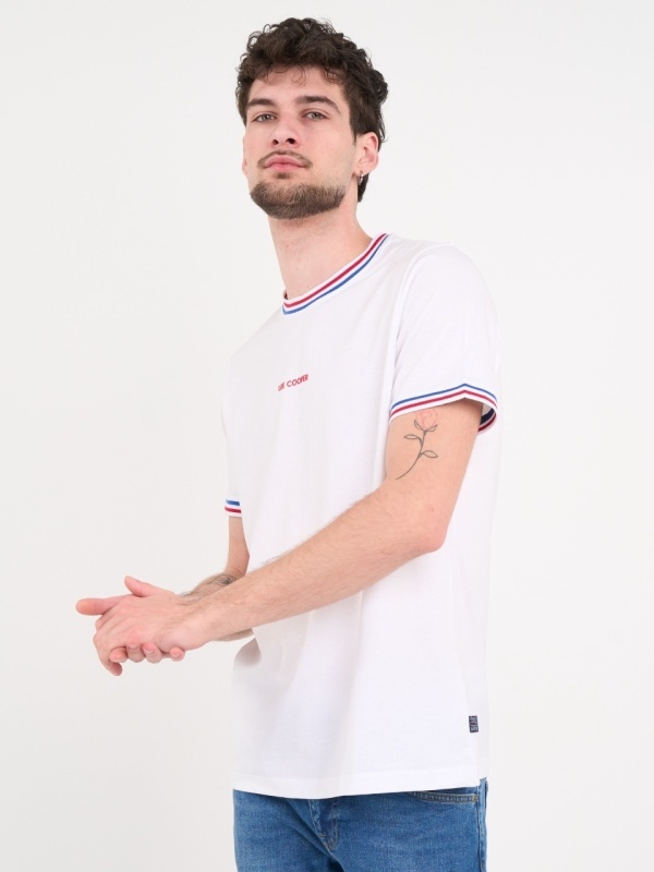 Lee Cooper - Tricou barbat cu maneca scurta si detalii logo - Img 5