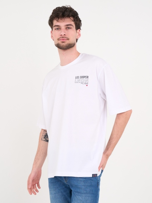 Lee Cooper - Tricou barbat cu maneca scurta si imprimeu grafic - Img 6