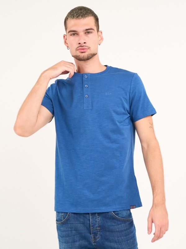 Lee Cooper - Tricou barbat cu maneca scurta si nasturi - Img 7