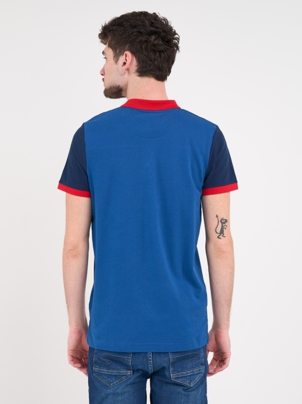 Lee Cooper - Tricou barbat polo cu detalii logo - Img 3