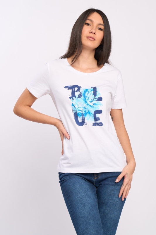 Lee Cooper - Tricou dama cu imprimeu text
