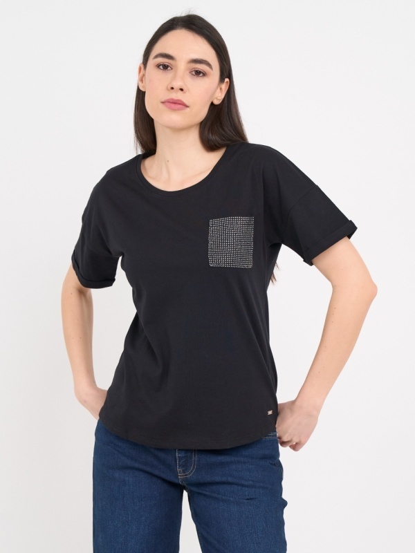 Lee Cooper - Tricou dama cu maneca scurta si detalii - Img 6