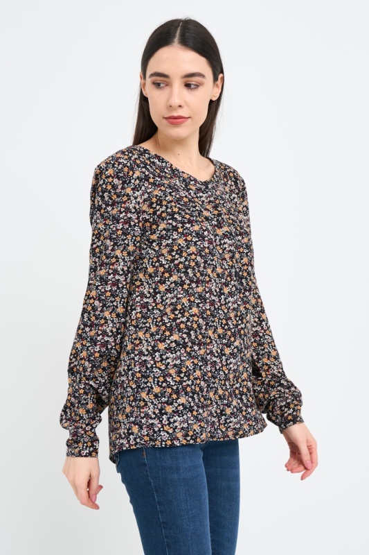 Timeout - Camasa dama cu model floral - Img 5