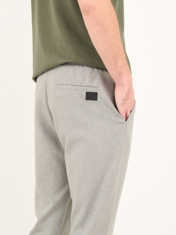 Timeout - Pantaloni lungi barbat de culoare uniforma - Img 3