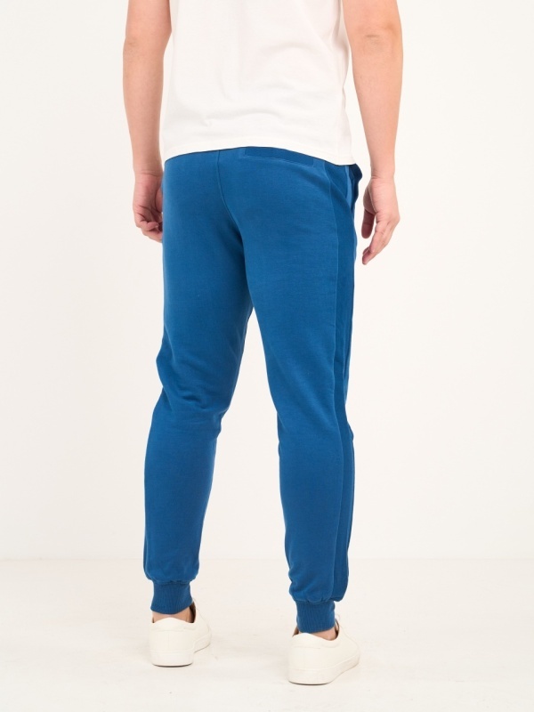 Timeout - Pantaloni sport barbat cu detalii logo - Img 6