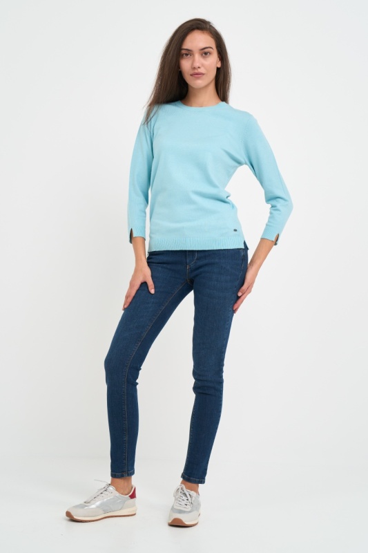 Timeout - Pulover dama de culoare uniforma - Img 6