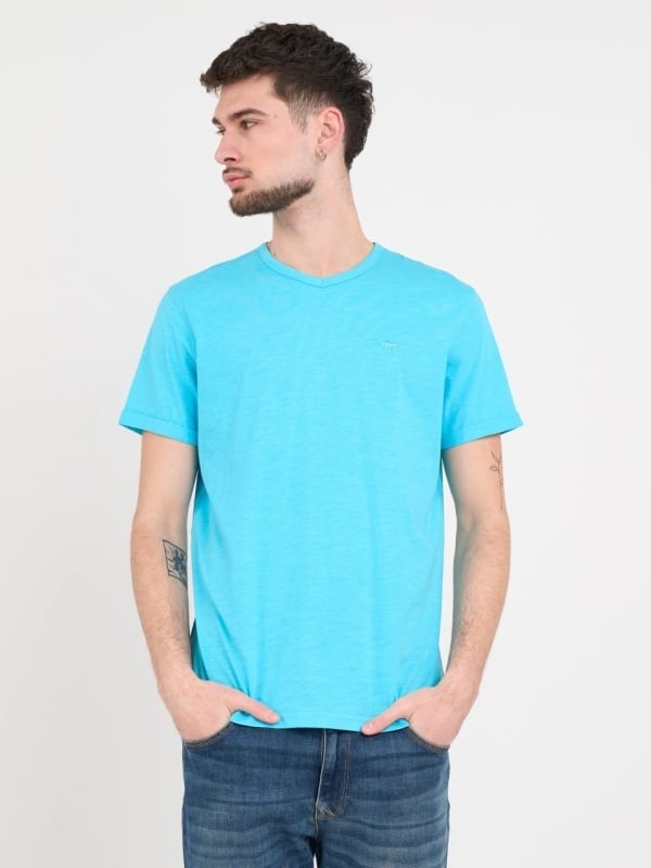 Timeout - Tricou barbat cu maneca scurta de culoare uniforma - Img 7