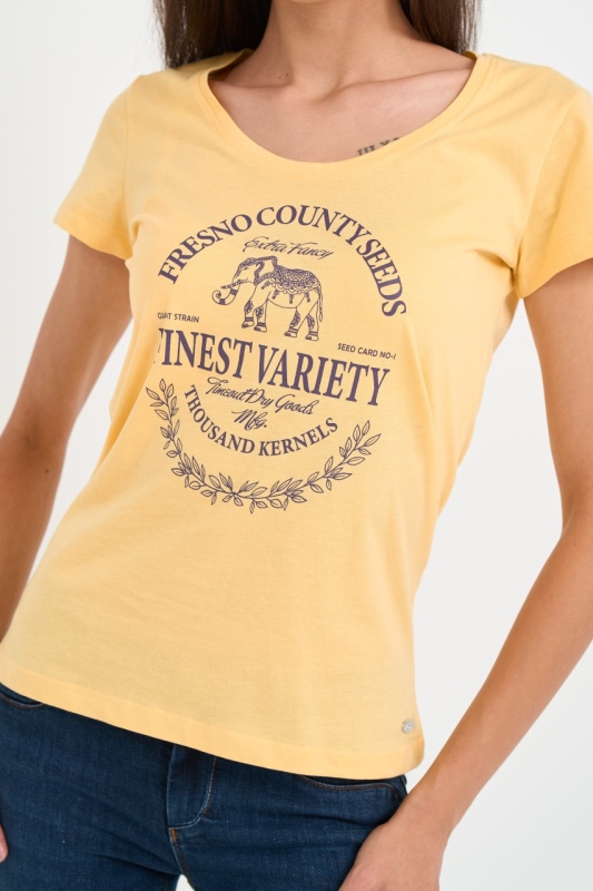 Timeout - Tricou dama cu text grafic si logo - Img 3