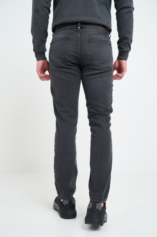 Kenvelo - Blugi barbati super slim cu aspect decolorat - Img 2