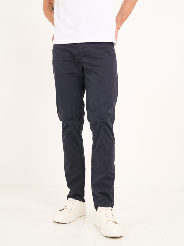 Kenvelo - Pantaloni lungi barbat de culoare uniforma - Img 4