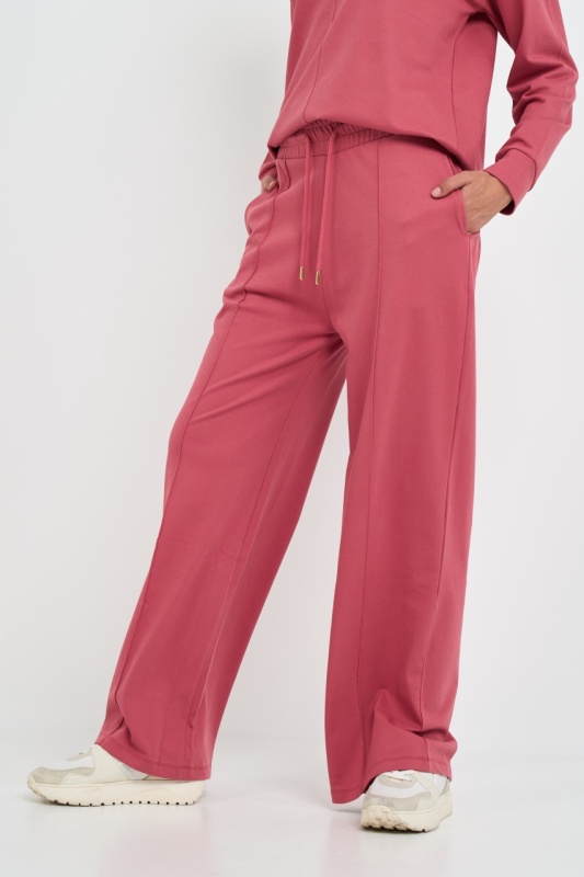Kenvelo - Pantaloni sport dama lejeri de culoare uniforma - Img 5