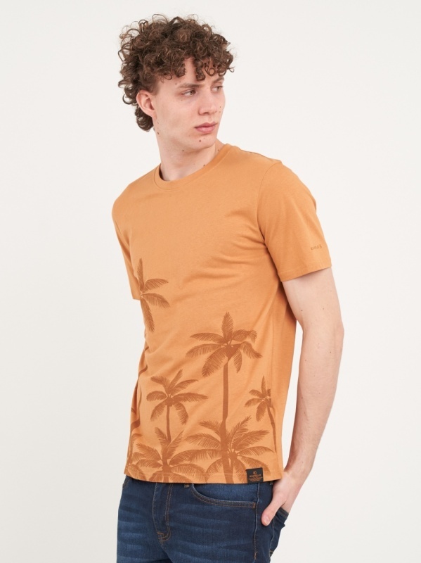 Kenvelo - Tricou barbat cu maneca scurta si imprimeu grafic - Img 6