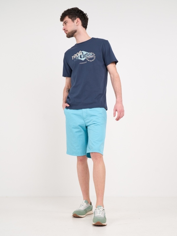 Lee Cooper - Bermude barbat de culoare uniforma - Img 10