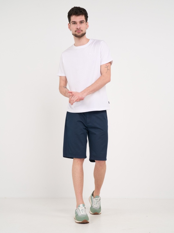 Lee Cooper - Bermude barbat de culoare uniforma - Img 8