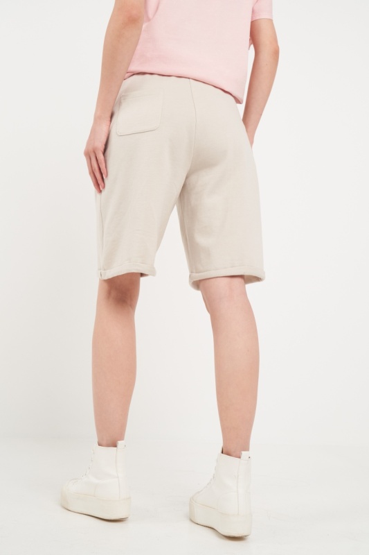 Lee Cooper - Bermude dama sport de culoare uniforma - Img 3