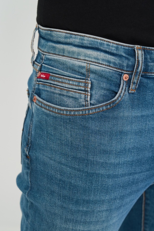 Lee Cooper - Blugi barbat slim cu aspect decolorat - Img 5
