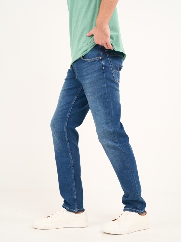 Lee Cooper - Blugi barbat straight cu aspect decolorat - Img 5
