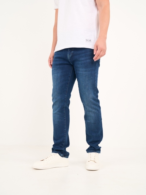 Lee Cooper - Blugi barbat straight cu aspect decolorat - Img 8
