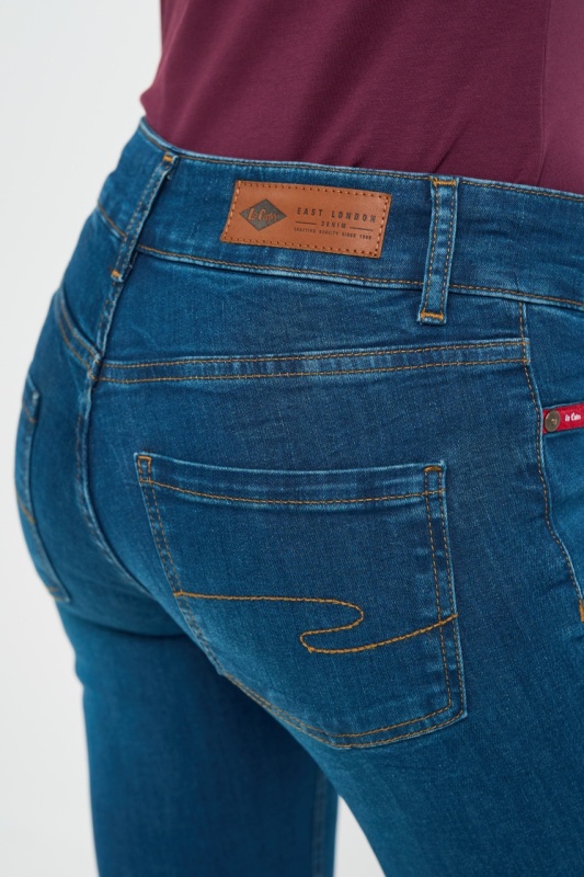 Lee Cooper - Blugi dama bootcut cu buzunare aplicate - Img 3