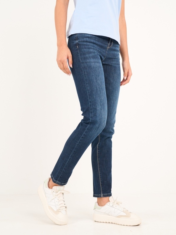 Lee Cooper - Blugi dama girlfriend cu aspect decolorat - Img 8