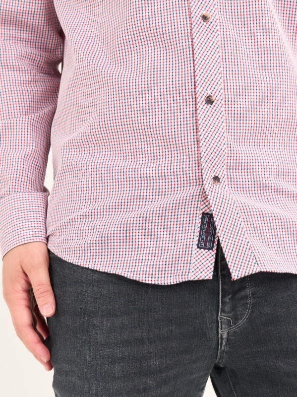 Lee Cooper - Camasa barbat cu carouri si detalii logo - Img 2