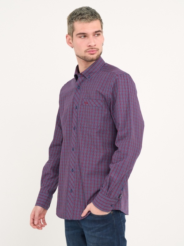 Lee Cooper - Camasa barbat cu maneca lunga si detalii logo - Img 2