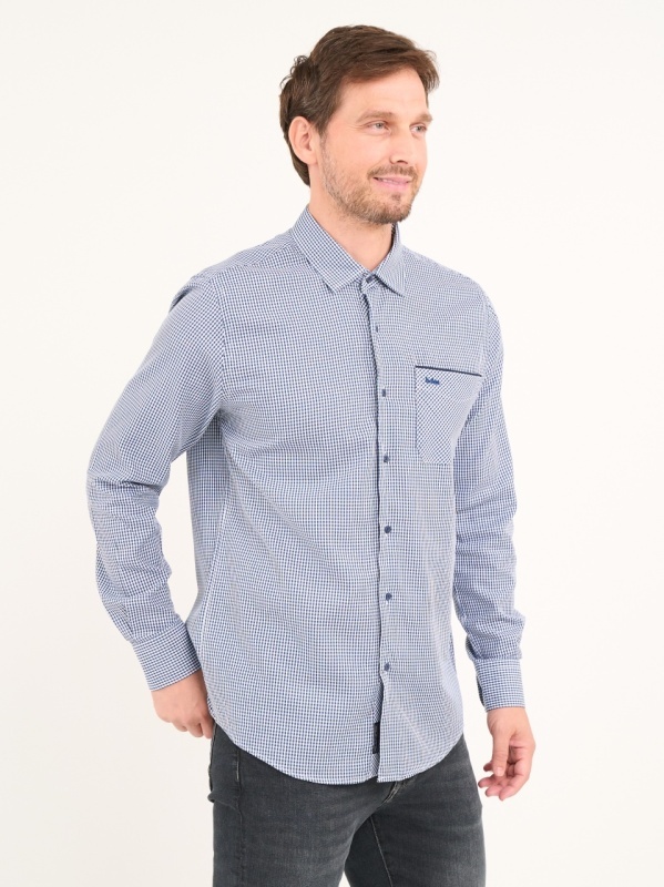 Lee Cooper - Camasa barbat maneca lunga si model in carouri - Img 6