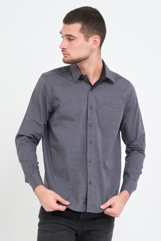 Lee Cooper - Camasa barbat regular cu buzunar - Img 6