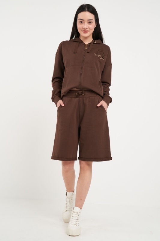Lee Cooper - Hanorac dama cu fermoar si gluga - Img 3