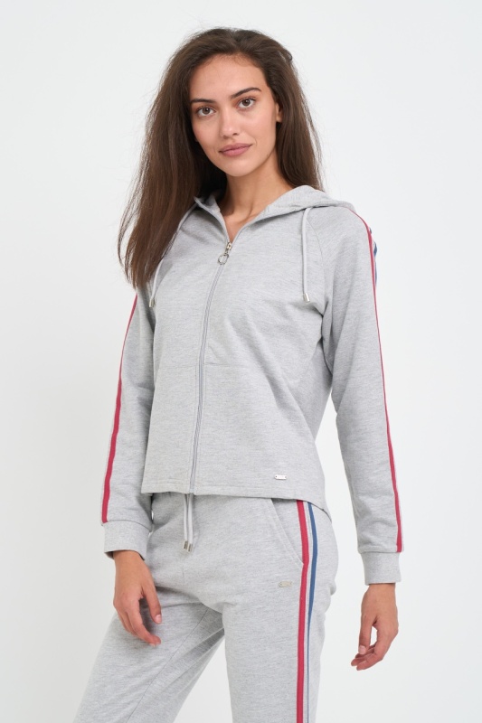 Lee Cooper - Hanorac dama cu model in dungi - Img 10