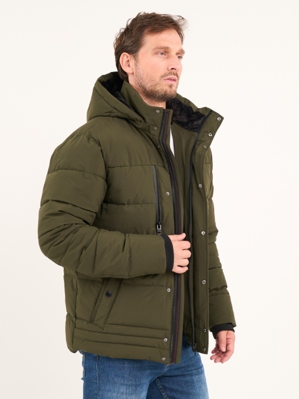 Lee Cooper - Jacheta barbat cu fermoar si gluga - Img 8