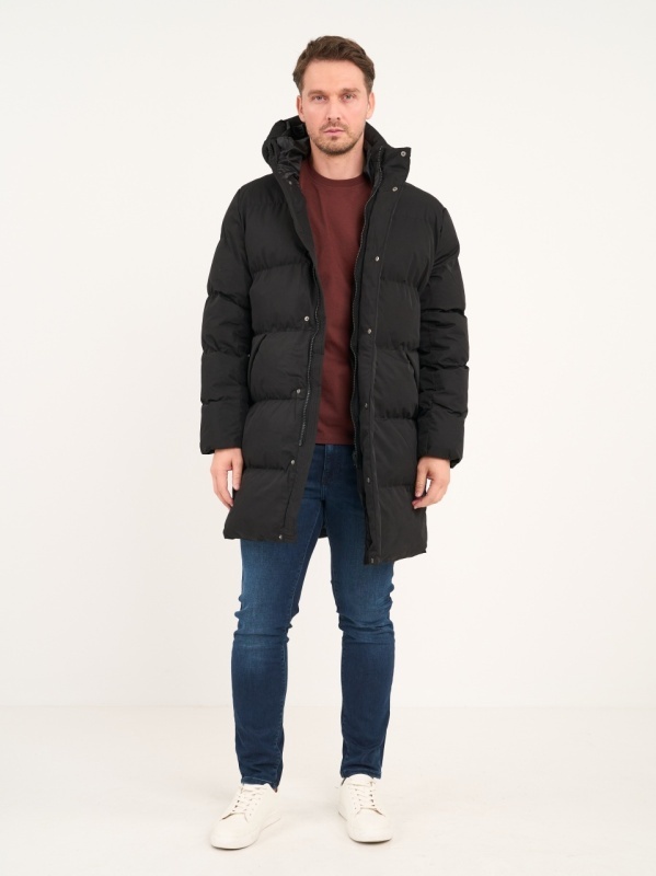 Lee Cooper - Jacheta barbat lunga cu buzunare si gluga - Img 12