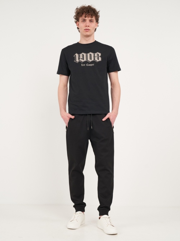Lee Cooper - Pantaloni lungi barbat sport cu detalii tehnice - Img 7
