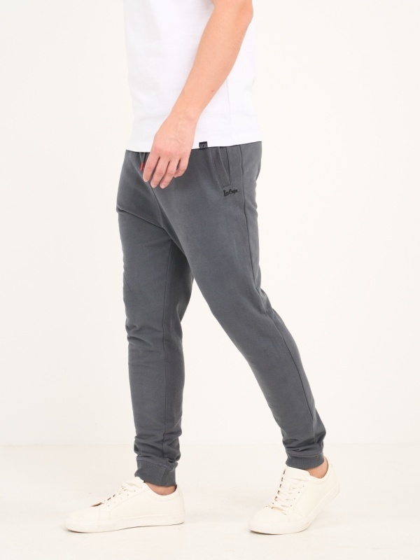 Lee Cooper - Pantaloni lungi barbat sport de culoare uniforma - Img 7