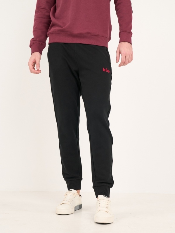 Lee Cooper - Pantaloni sport barbat cu logo si buzunare - Img 7