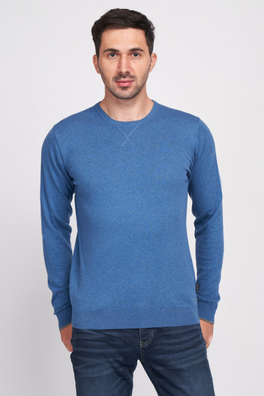 Lee Cooper - Pulover barbat de culoare uniforma