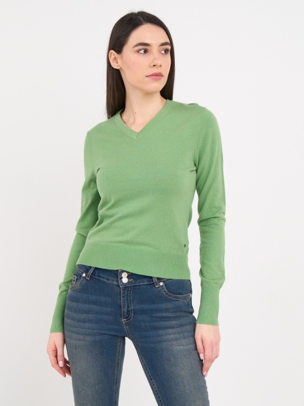Lee Cooper - Pulover dama cu maneca lunga si detalii logo - Img 6