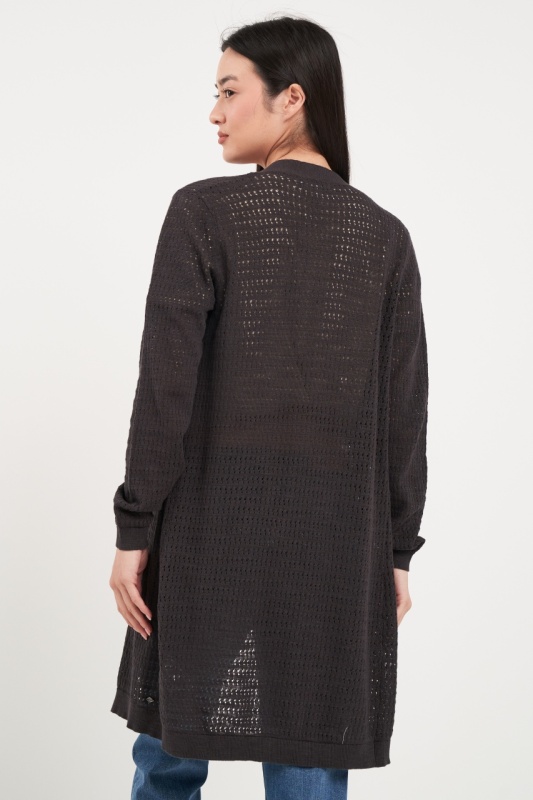 Lee Cooper - Pulover dama tip cardigan cu model - Img 2