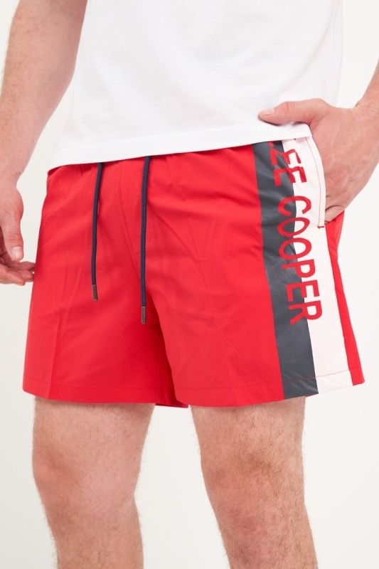 Lee Cooper - Sort de baie barbat cu buzunare si logo - Img 3