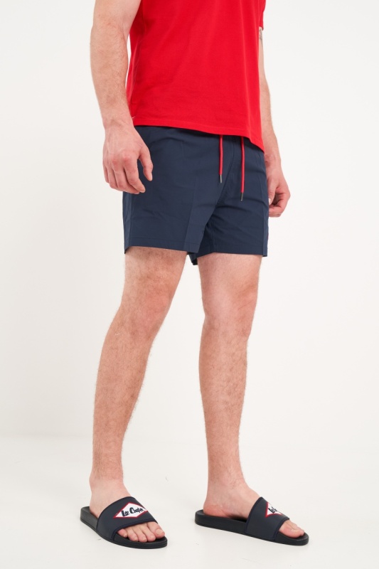 Lee Cooper - Sort de baie barbat de culoare uniforma cu logo - Img 4