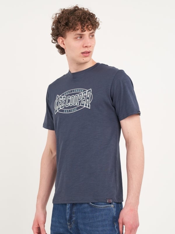 Lee Cooper - Tricou barbat cu imprimeu logo - Img 5