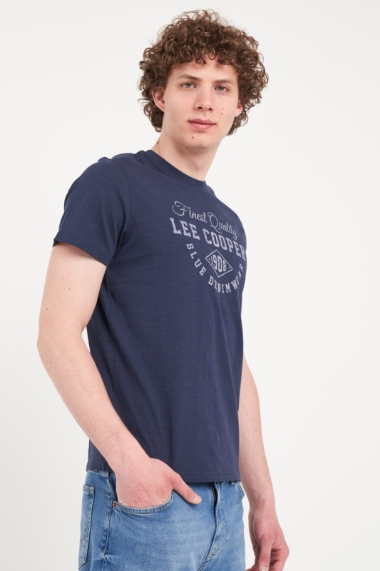 Lee Cooper - Tricou barbat cu imprimeu logo - Img 4