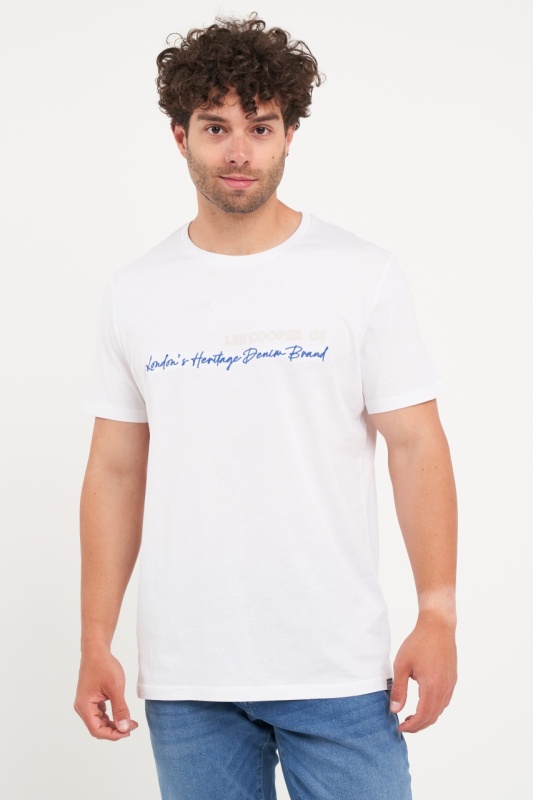 Lee Cooper - Tricou barbat cu imprimeu logo - Img 3