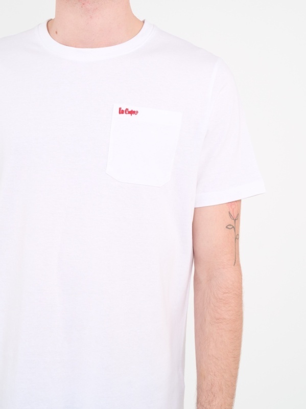 Lee Cooper - Tricou barbat cu maneca scurta si buzunar - Img 3