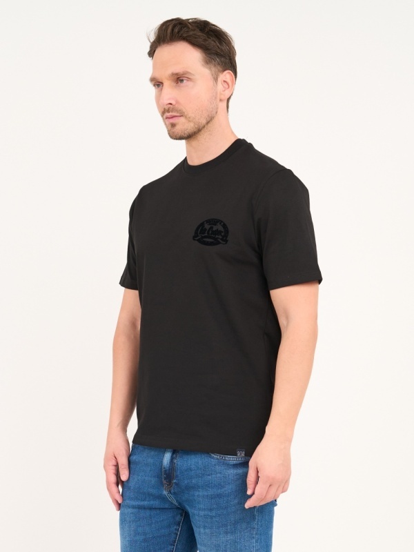 Lee Cooper - Tricou barbat cu maneca scurta si detalii logo - Img 3