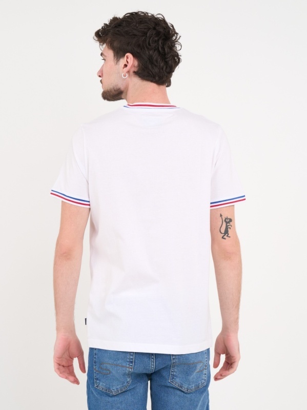 Lee Cooper - Tricou barbat cu maneca scurta si detalii logo - Img 3