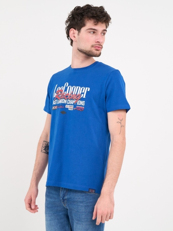 Lee Cooper - Tricou barbat cu maneca scurta si imprimeu grafic - Img 5
