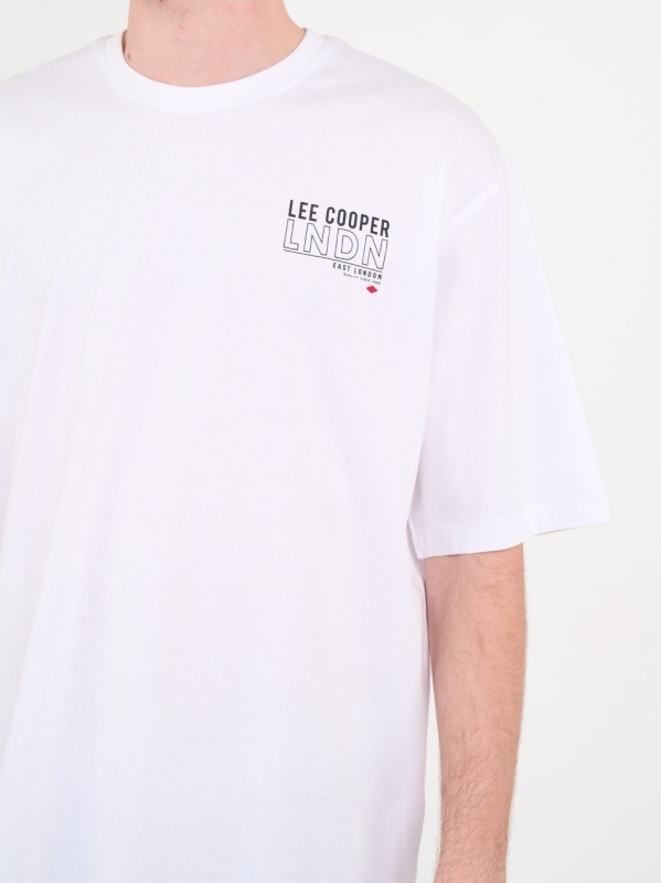 Lee Cooper - Tricou barbat cu maneca scurta si imprimeu grafic - Img 4
